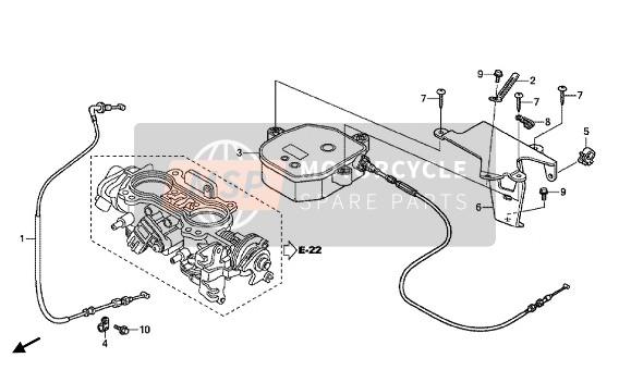 Honda GL1800 2016 AUTO-CRUISE für ein 2016 Honda GL1800