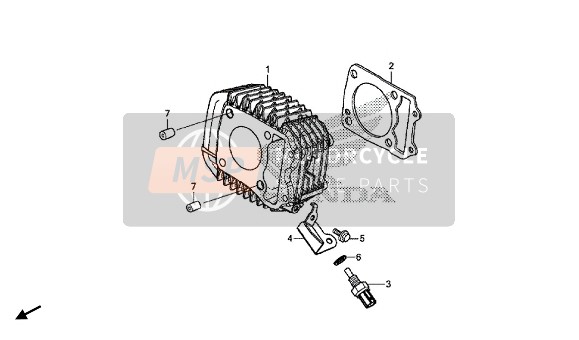 37750K16A21, Sensor Assy., Thermostat Oil (Mitsubishi), Honda, 0