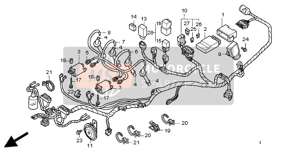 90282MAT000, Nut, 6X19, Honda, 0