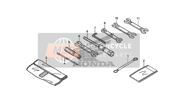 Honda VFR1200XL 2016 TOOL for a 2016 Honda VFR1200XL