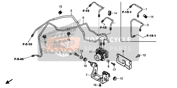 50210MGCJB0, Support De Modulateur, Honda, 0