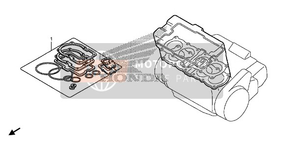 Honda CB1100RSNA 2017 EOP-1 DICHTUNGSSATZ A für ein 2017 Honda CB1100RSNA