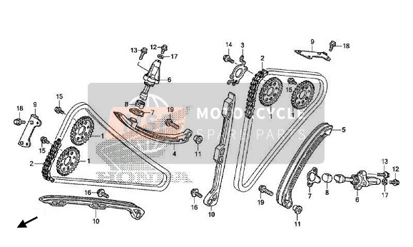 CAM CHAIN & TENSIONER