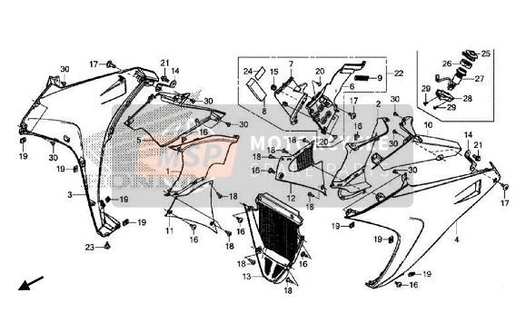 64345MJMD30, Plate,Acc Socket, Honda, 0