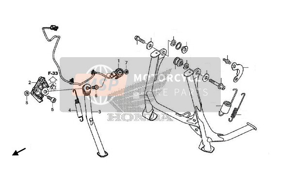 Honda VFR800X 2017 Estar para un 2017 Honda VFR800X