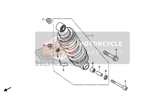 90116MKJD00, Bolt, Flange, 12X66, Honda, 0