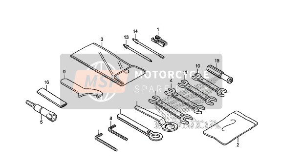 Honda CB1100NA 2018 TOOL for a 2018 Honda CB1100NA