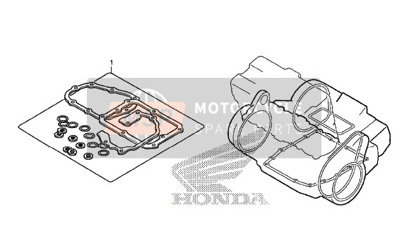 Honda CBR1000RA 2018 EOP-2 Gasket Kit B for a 2018 Honda CBR1000RA