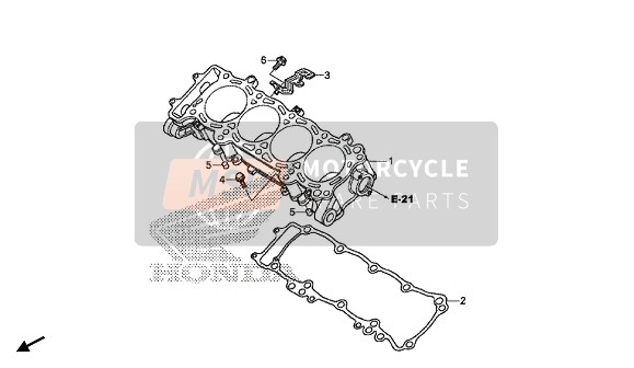 Honda CBR1000S2 2018 CYLINDER for a 2018 Honda CBR1000S2