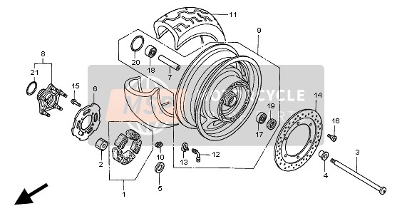 REAR WHEEL