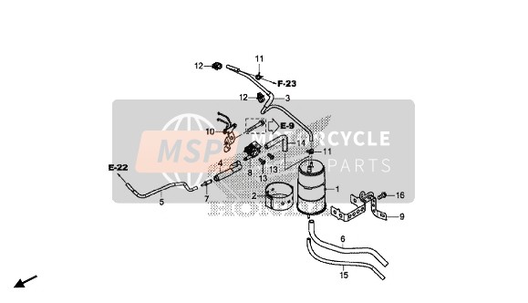 Honda GL1800DA 2018 Boîte pour un 2018 Honda GL1800DA