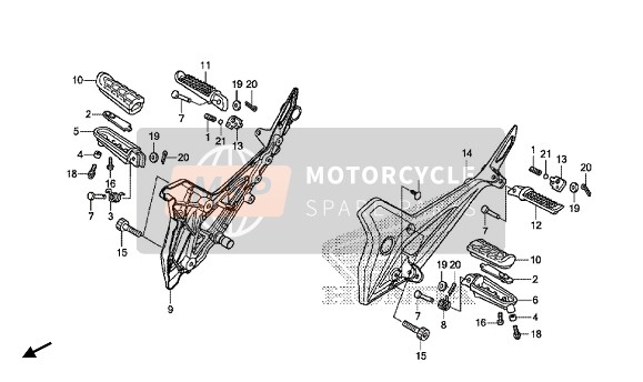 Honda NC750SA 2018 Paso para un 2018 Honda NC750SA