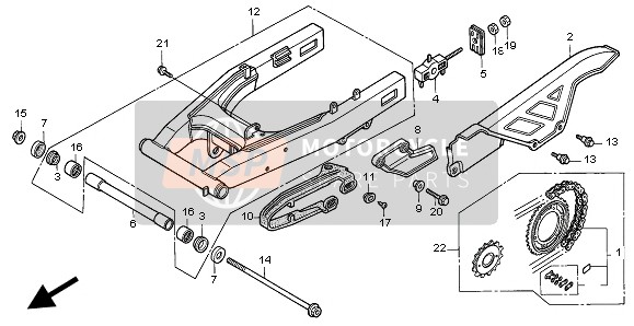 40535KEA005, Joint Set, Drive Chain (Rk Excel), Honda, 2