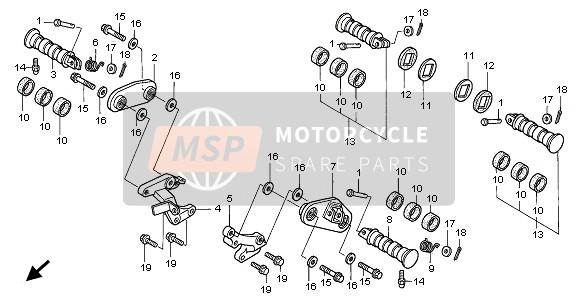 50612MBA020, Bar, R. Step, Honda, 1