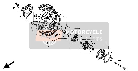 REAR WHEEL