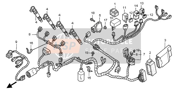 30410MBW611, Spark Unit, Honda, 0