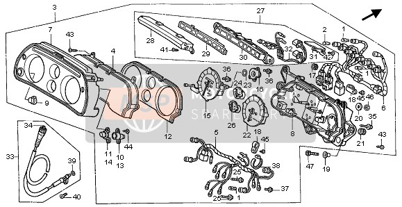 TACHOMETER (MPH)