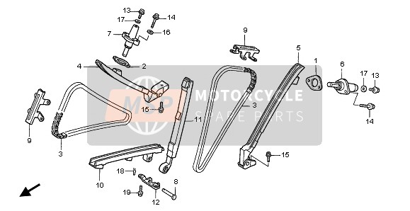 CAM CHAIN & TENSIONER