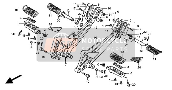 Honda CB600F 2000 Paso para un 2000 Honda CB600F