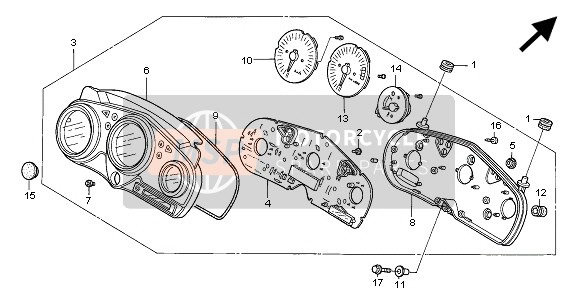 TACHOMETER (MPH)