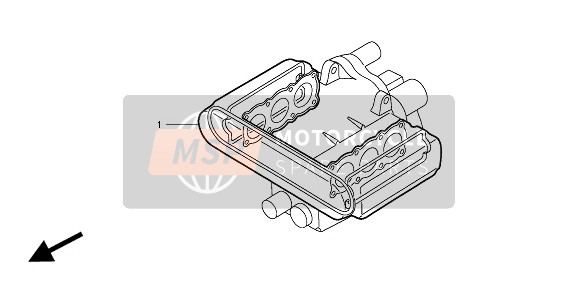 Honda GL1500C 2000 EOP-1 Kit de joint A pour un 2000 Honda GL1500C