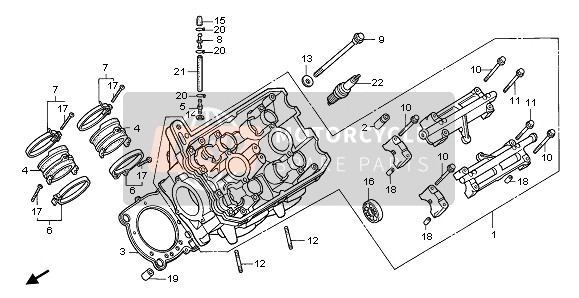 LEFT CYLINDER HEAD