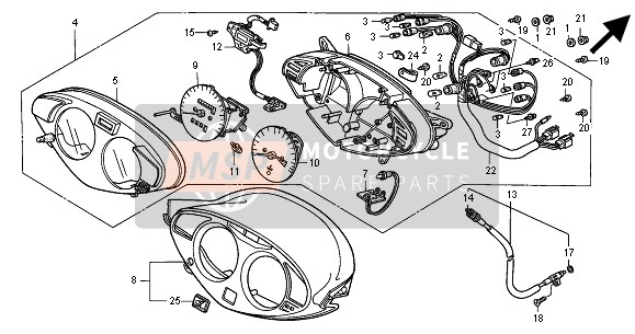 TACHOMETER (MPH)