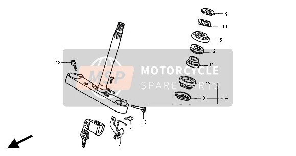 967001002510, Bolt, Socket, 10X25, Honda, 0