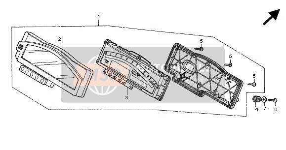 TACHOMETER (KMH)