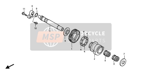 Honda CB1100SF 2001 BALANCER for a 2001 Honda CB1100SF