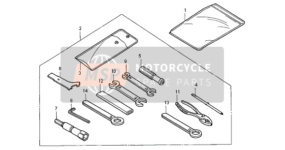 Honda CB1100SF 2001 Herramientas para un 2001 Honda CB1100SF