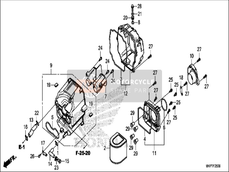 17214MKPJ00, Seal, Air Cleaner Lid, Honda, 0