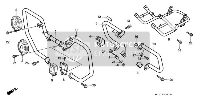 84101MJ1880, Bumper, Rr., Honda, 0