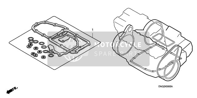 061B1MJ1T20, Gasket Kit B, Honda, 0