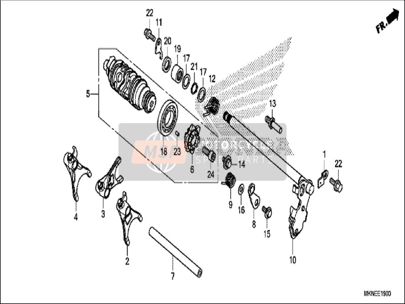 Gearshift Drum