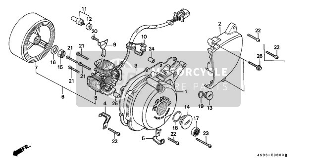 91304MG7003, O-RING, 27.4X2.4 (Arai), Honda, 3