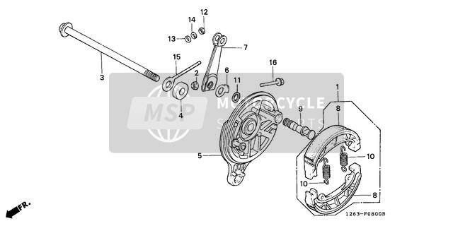 Rear Brake Panel