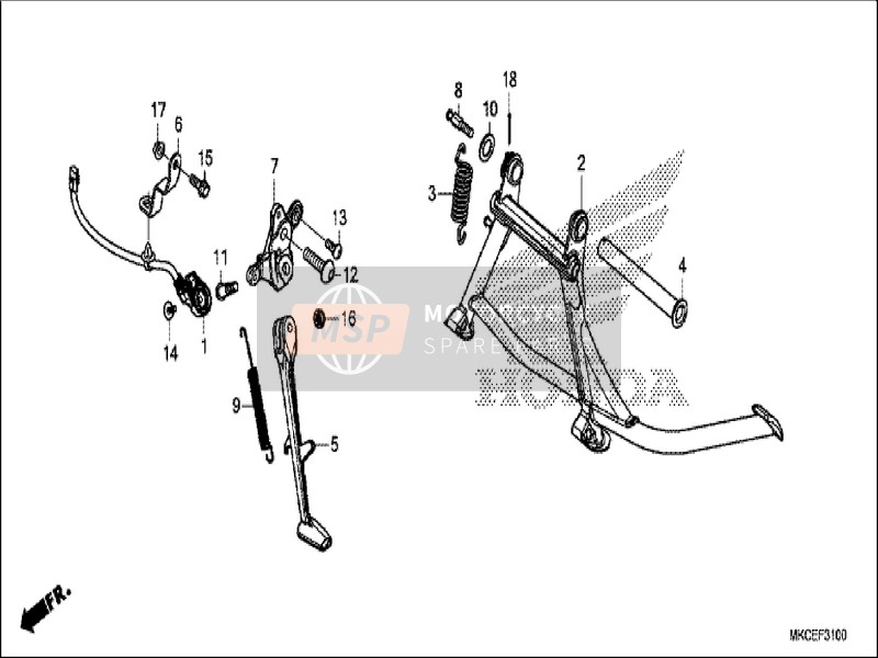 Honda GL1800B 2019 Estar para un 2019 Honda GL1800B