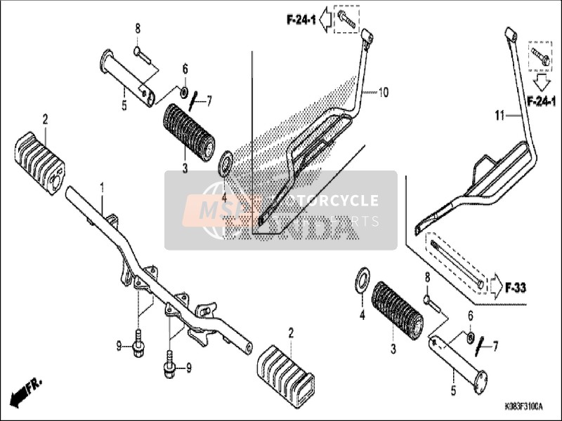 Honda CG110SH 2019 Passo per un 2019 Honda CG110SH