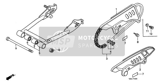 Swingarm/Chain Case