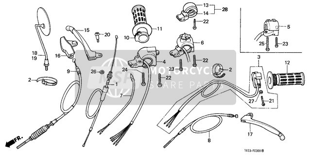 Switch/Cable/Handle Lever (1)