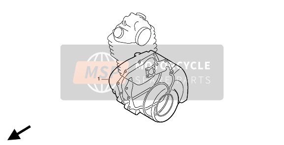 06112GN1732, Gasket Kit B, Honda, 0