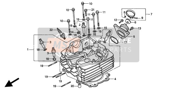 16211MN1671, Insulator, Carburetor, Honda, 0