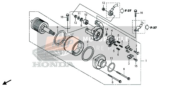 31209MEW921, Anschlag, Anschluss, Honda, 0