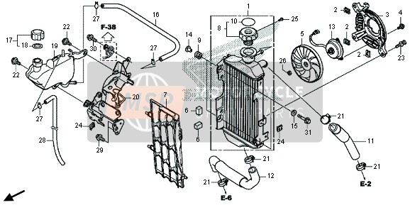 19015KZZ902, Shroud Comp., Honda, 0