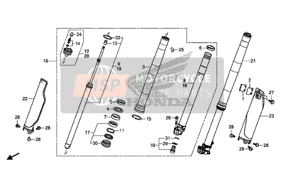 51410MENB11, Tube, Outer, Honda, 0