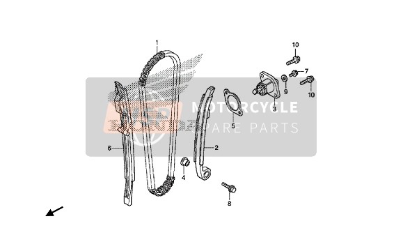 CAM CHAIN & TENSIONER