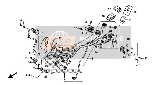 17537KYKD10, Tube, Pb, Honda, 0