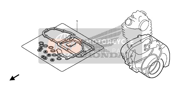 Honda CRF125FB 2019 EOP-2 Kit de juntas B para un 2019 Honda CRF125FB