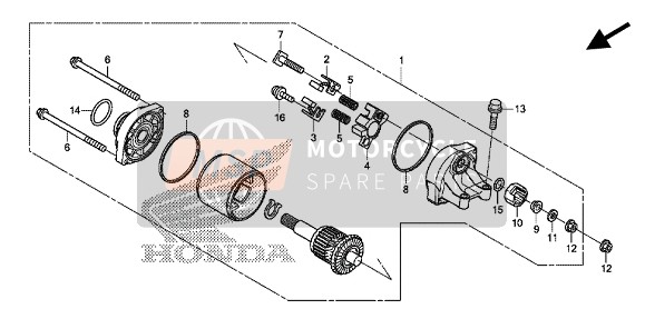 31200K95A41, Motorsamenstel, Starter, Honda, 0